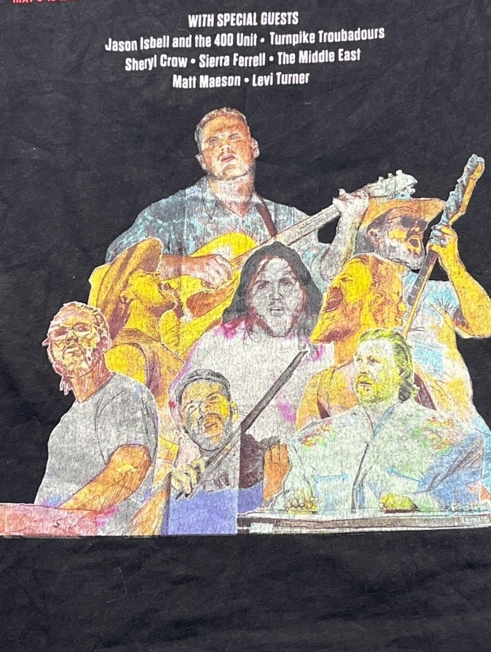 Zach Bryan Preowned Medium T-shirt